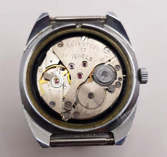 VINTAGE SOVIET RUSSIA USSR WRIST MENS WATCH POLJOT MECHANICS RARE WORKING