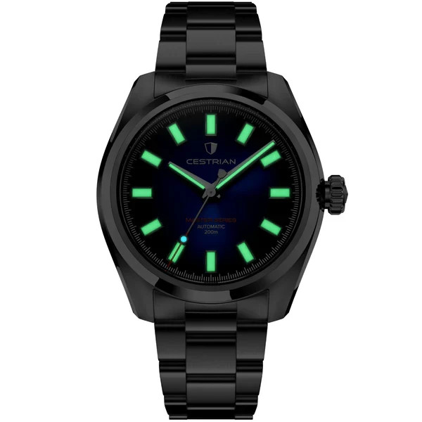 Cestrian Master Series V3 Black Dial Automatic Mens Watch CM-BK001