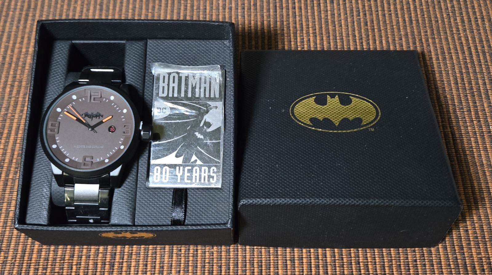 Mondaine Batman 80th Anniversary Collection Watch Limited Edition New With Box
