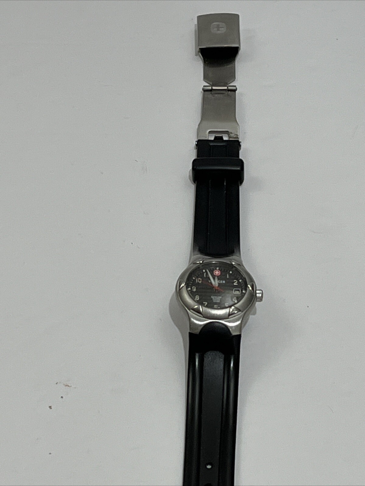 Wenger SWISS ARMY Women Dive Watch 100 MTR W/ New Battery Working Great!