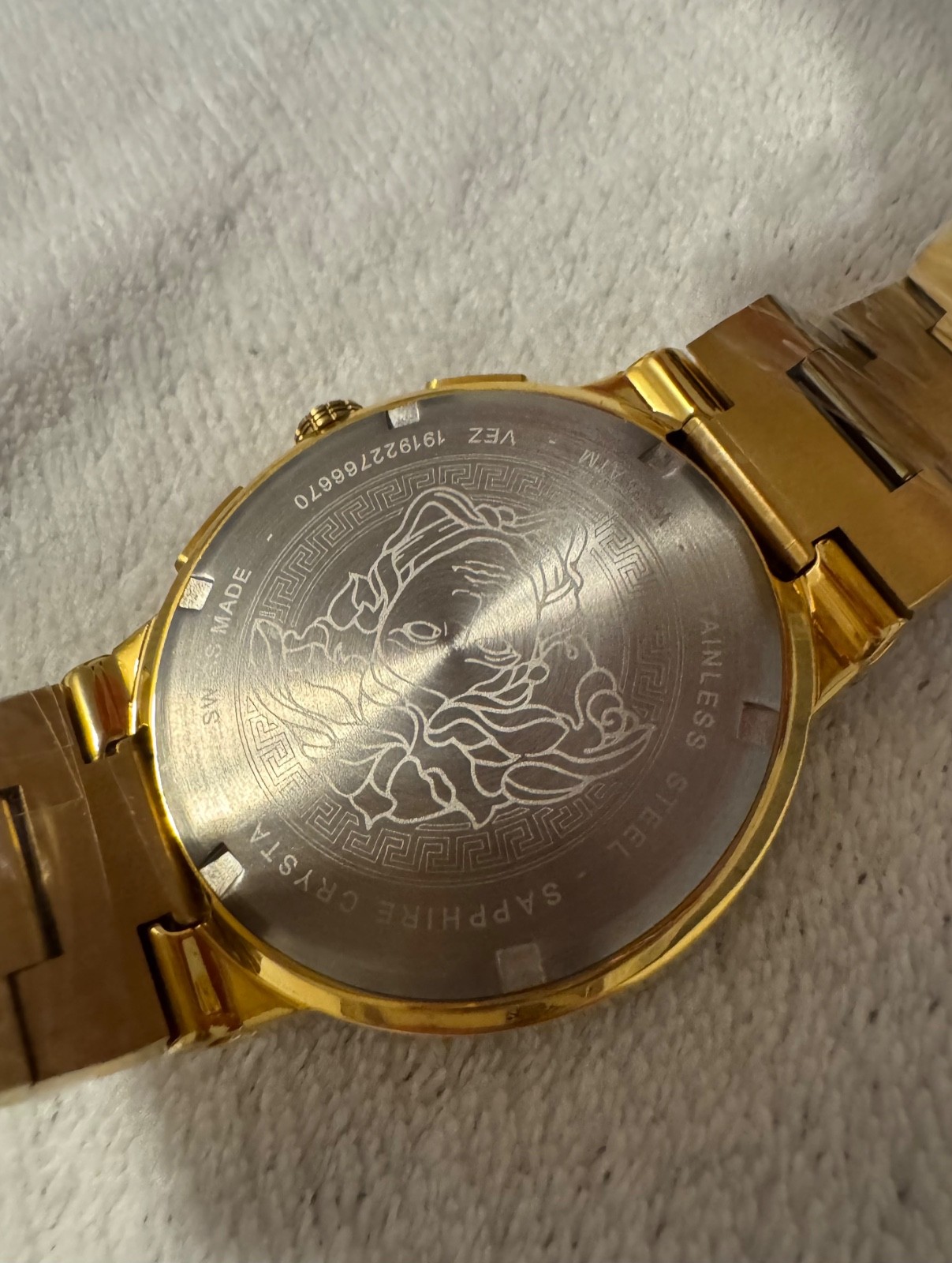 versace greca chronograph