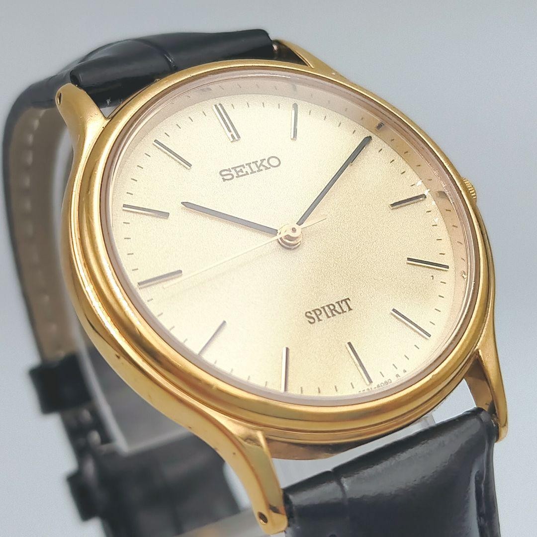 Seiko Spirit Gold 33mm Quartz Watch