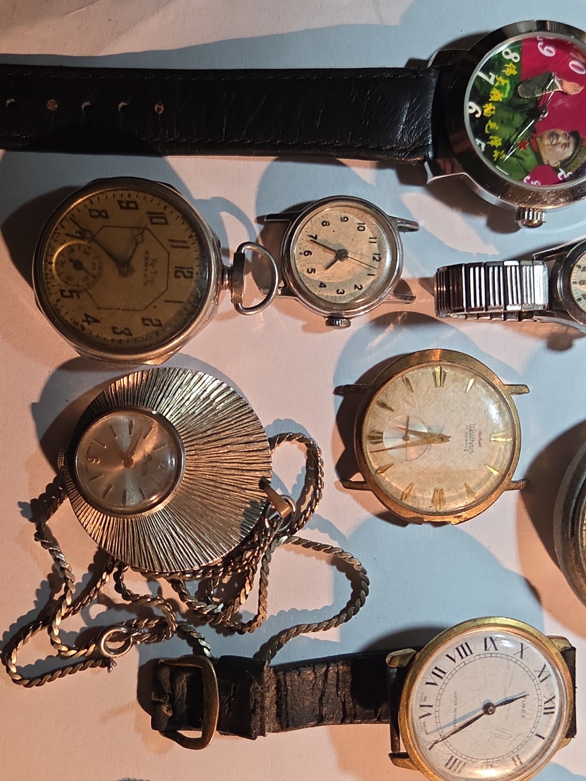 Mechanical Watch Lot, Parts or Repair, None Are Running