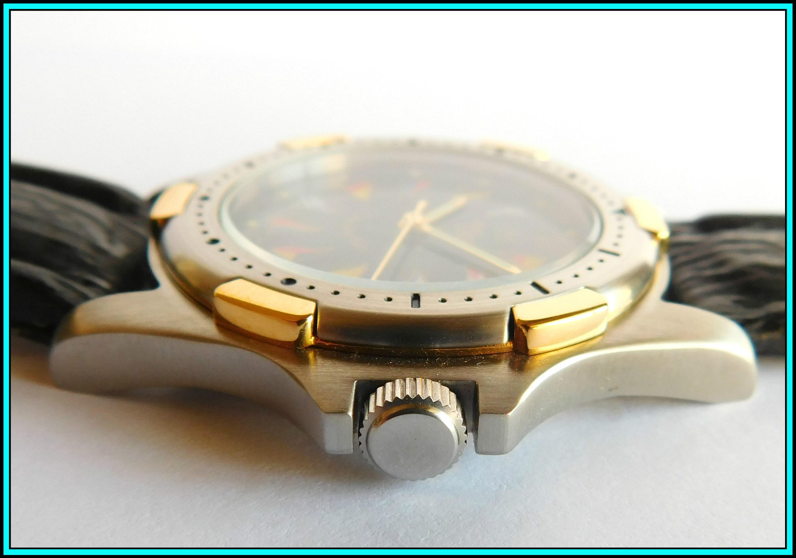 NEW OLD STOCK – Free Watch QUARTZ Swiss Made WaterResist 10 ATM – SCREW CROWN