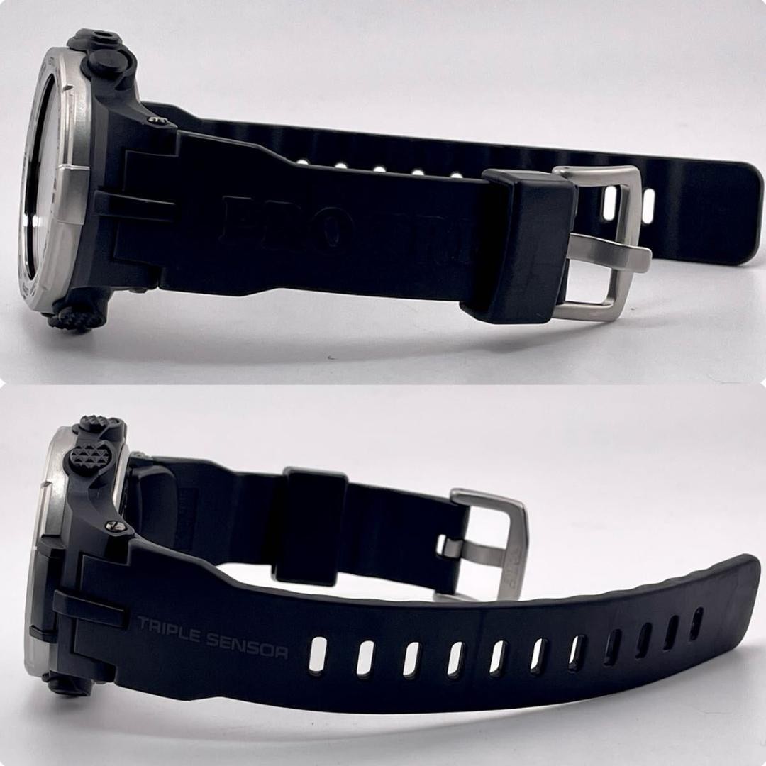 Operating Rare Casio Pro Trek PRW 3100 Barometric Altitude Direction Watch