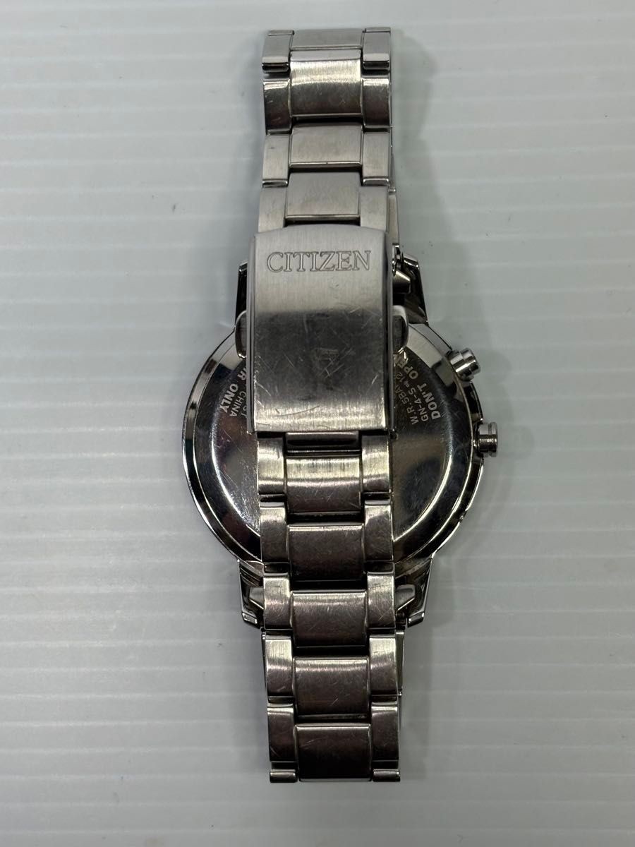 Excellent Condition CITIZEN Eco Drive H415 Radio Solar Date