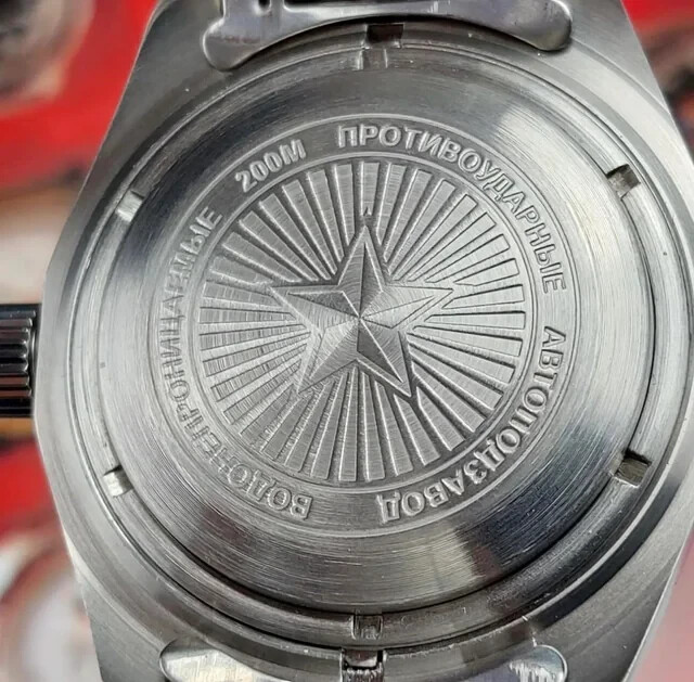VOSTOK KOMANDIRSKIE 03098A GMT Russian Watch Military Automatic US SELLER
