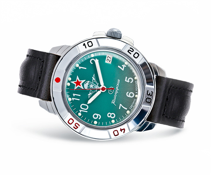 Vostok Komandirskie 431307 Watch Airborne VDV Military Mechanical
