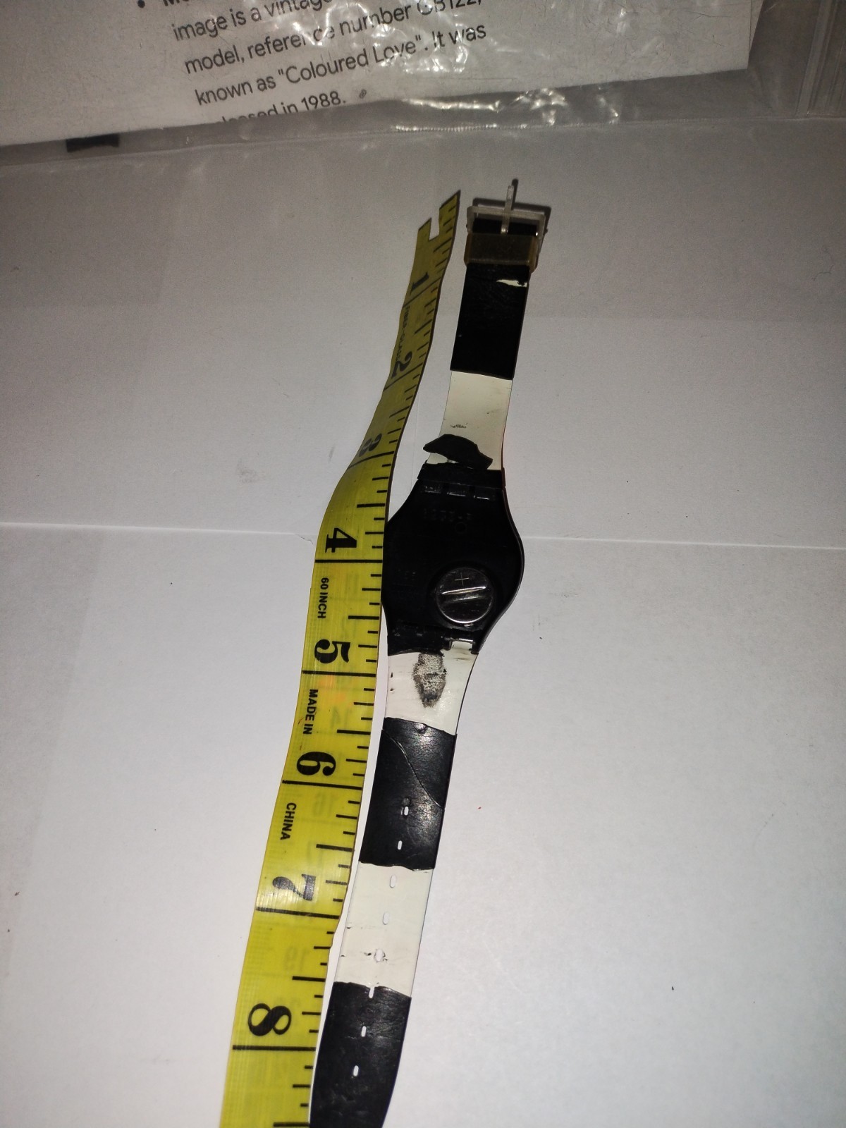 SWATCH WATCH AG 1988 “COLOURED LOVE” #755 SWISS ETA RARE WORKING!!!