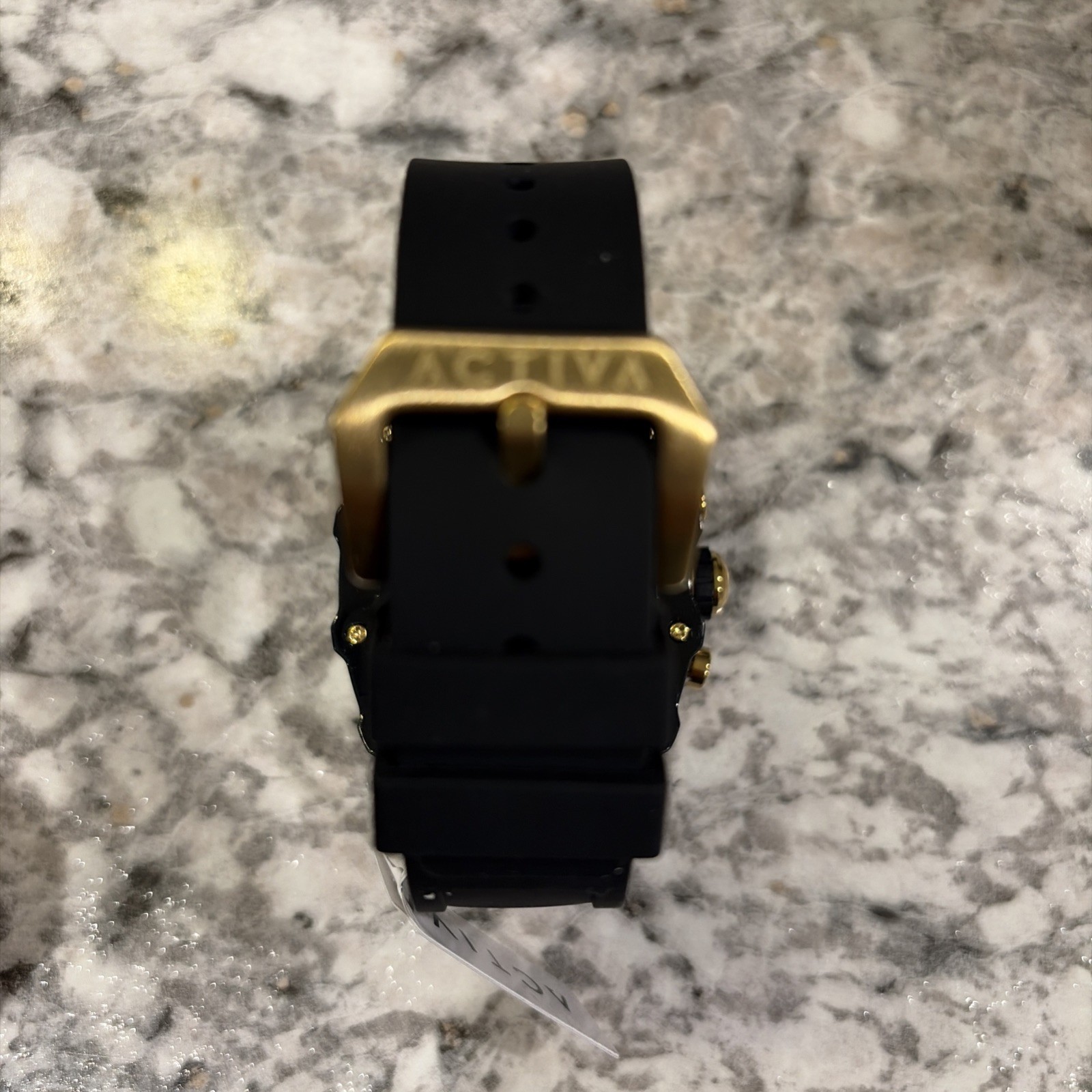Invicta Activa X Men’s Watch Skeleton Dial-44.3mm Black & Gold Dial ACW2305-026