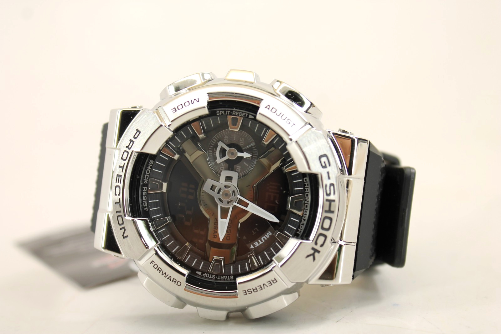 Casio Bundle of 2 G-SHOCK Watches (MSG-C100G-1ADR -GM-110-1ADR)