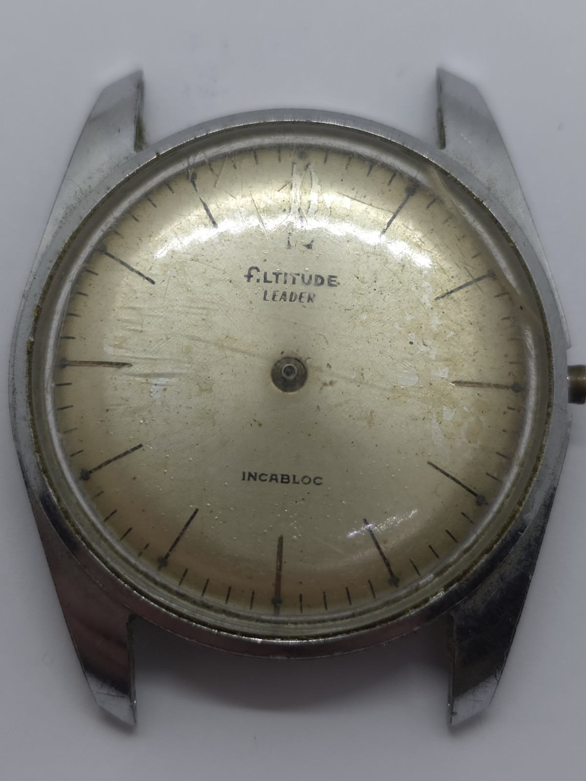 Vintage Altitude Leader Watch Cal. HP 60 Good Balance Main Spring Uhren Montre