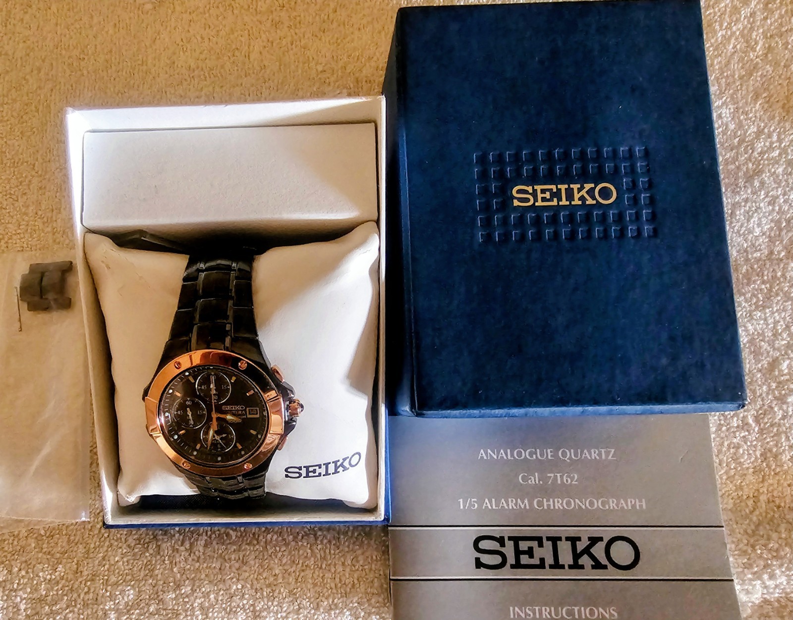 Seiko coutura chronograph Watch.