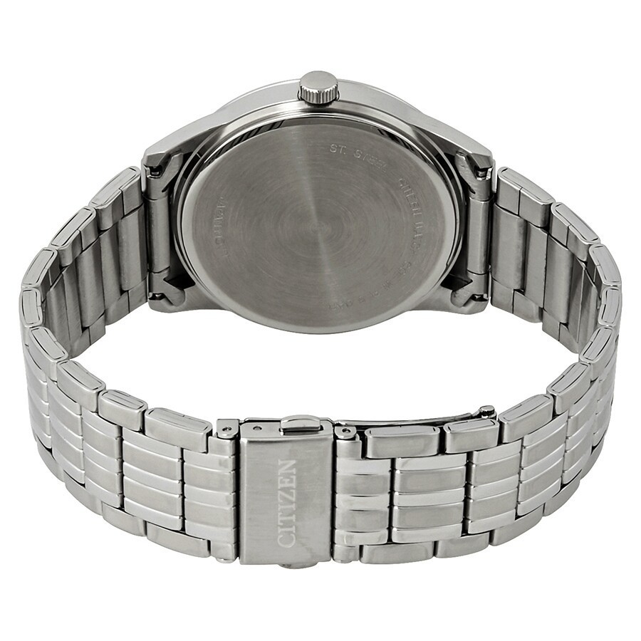 Citizen Men’s Dress Quartz Blue Dial Stainless Steel Watch BI5000-52L NEW