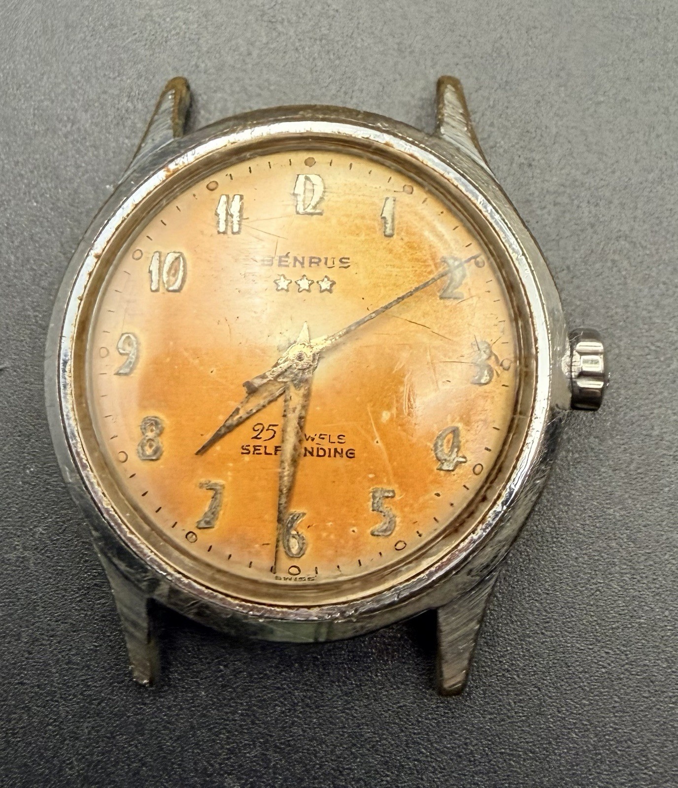 Vintage Benrus 3-Star Self-Winding 25 Jewels Swiss Watch – Series #715 RARE