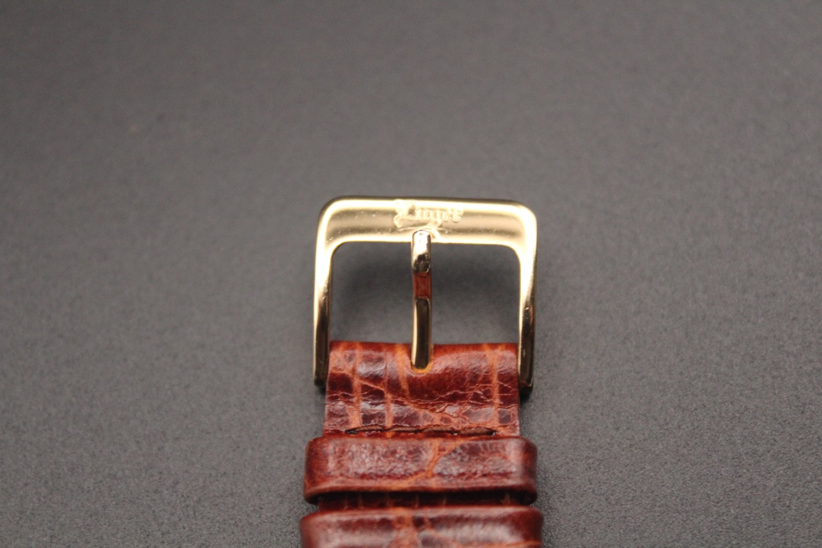 Vintage Timex Manual Wind Day-Date “Telephone Dial” Brown Dial Watch