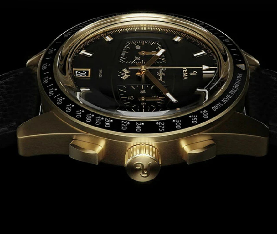 YEMA Rally Graff 2 Mecha Quartz Special Watch 40mm Men’s Chronograph YMHF1585-AA