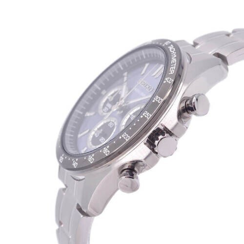 SEIKO Spirit SBTR027 Chronograph Quartz Men’s Watch Stainless Steel Authentic
