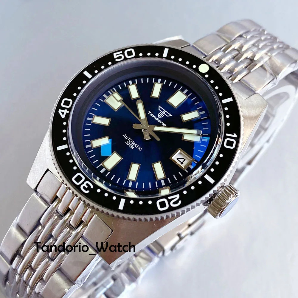 Tandorio 62MAS Style Sapphire Glass Japan NH35 Mechanical Men’ Watch 30ATM Diver