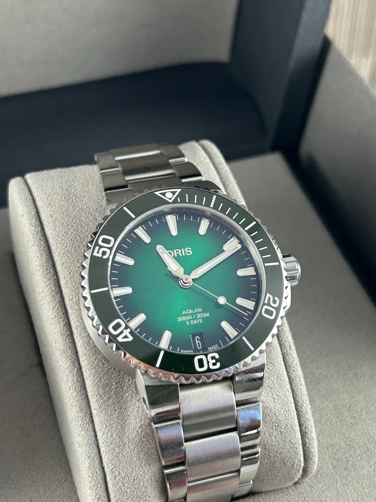 Oris Aquis Date Calibre 400 Most Complete Set 01 400 7769 4157-07 4 22 74FC