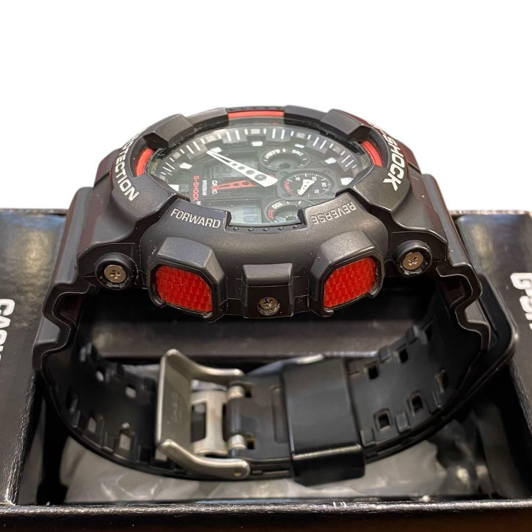 CASIO G-SHOCK GA-100-1A4DR Men’s Watch Black Resin Analog Digital 5.7-8.5in