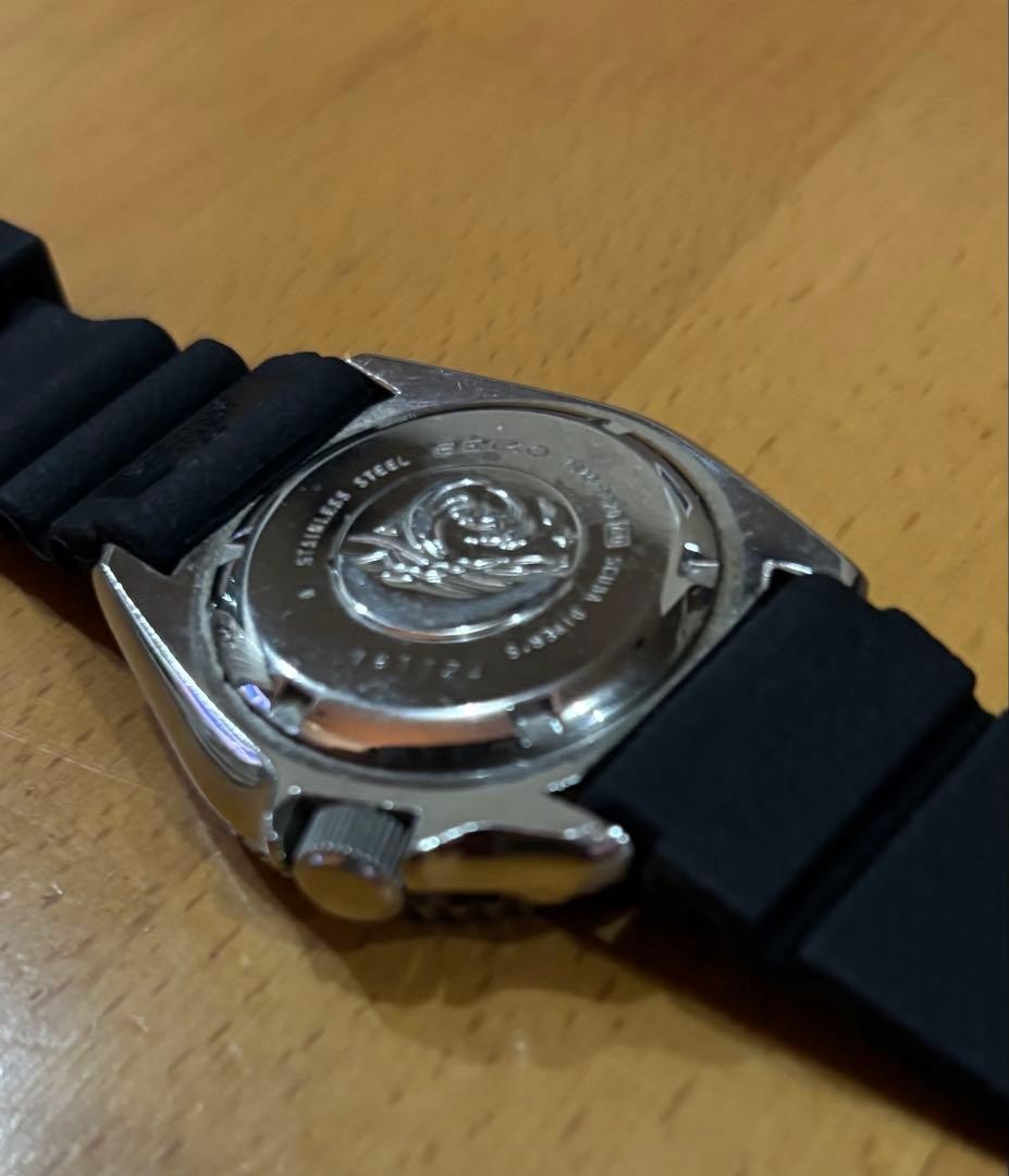 Seiko Automatic Watch Orange Dial 200m Waterproof From Japan