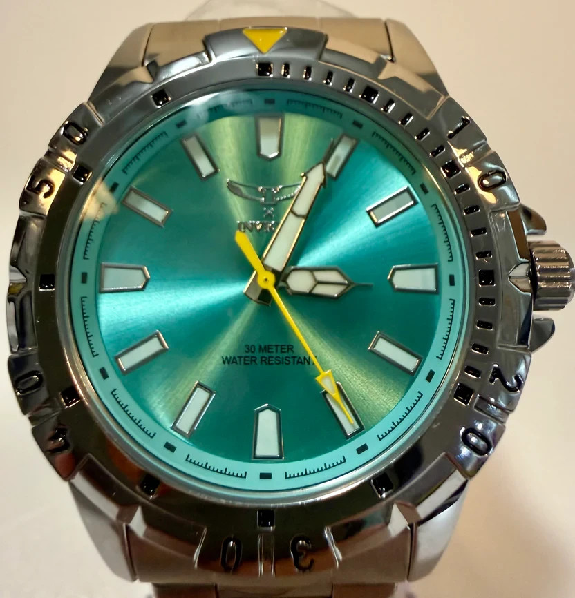 Invicta 70051 Specialty I Men 42mm Silver Tone Dial Steel Quartz Bracelet Watch
