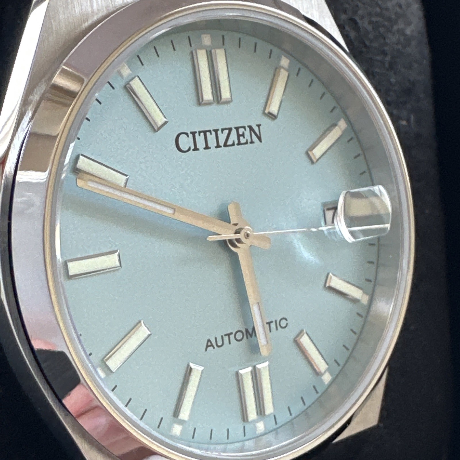 Citizen Men’s Tsuyosa Automatic Blue Stainless Steel Date Watch 40MM NJ0151-53M