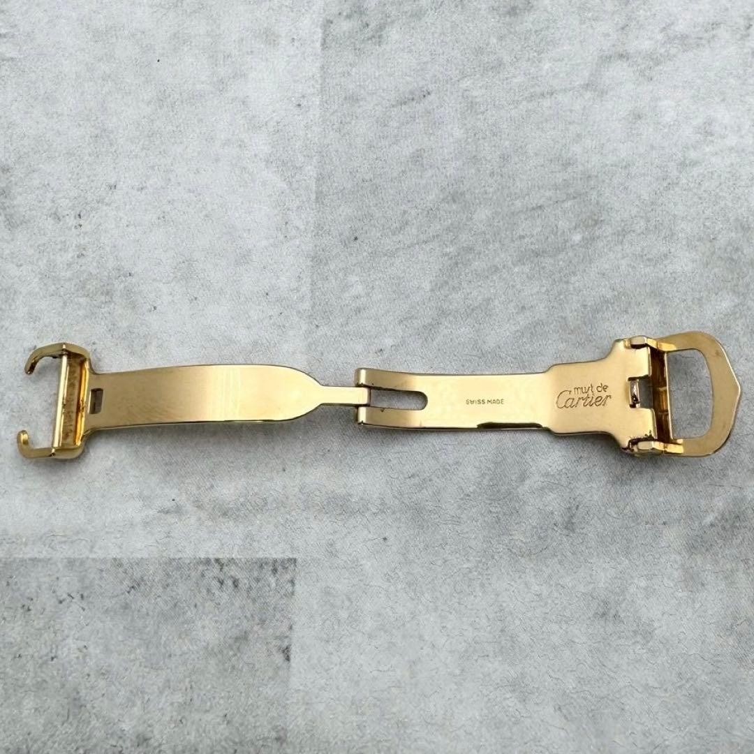 Cartier Genuine 12mm Gold-Tone Folding Clasp Stainless Steel (SS) from Japan