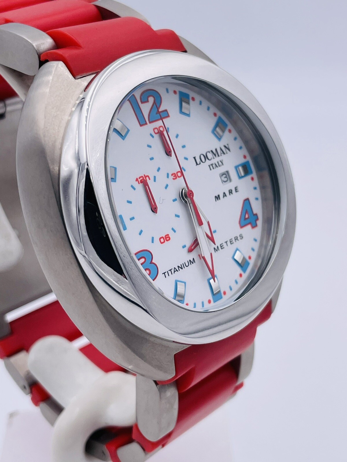 Watch Locman Sea Titanium 47mm 130WTR/590 Chrono Wr100m Very discounted New