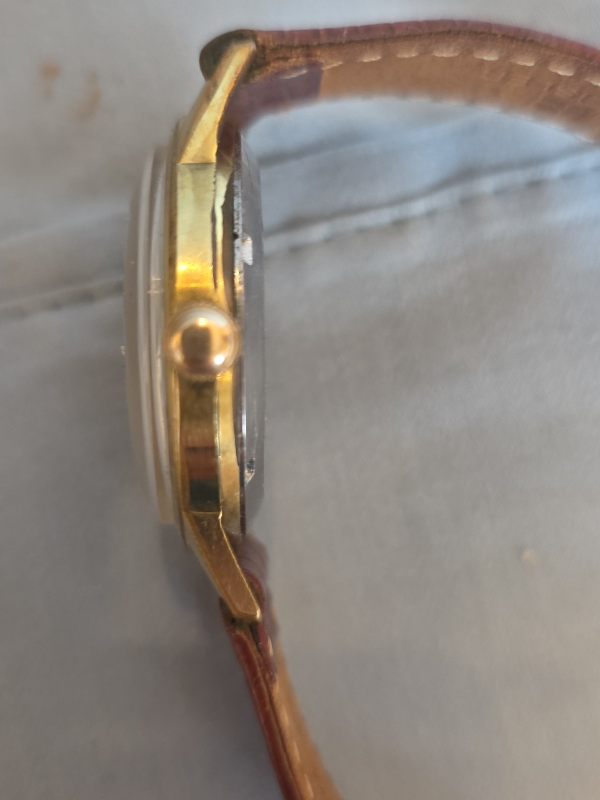 Gruen precision Linen Dial Wind Up Watch Vintage