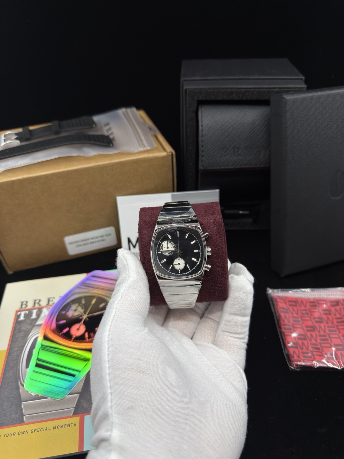 Brew Metric – Chrome Chicago Limited Edition Chronograph 089/150 w/ Extra Strap