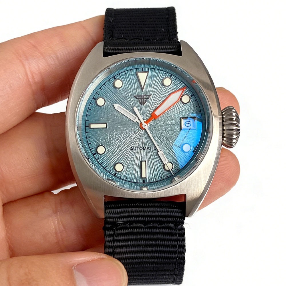 Tandorio 36mm Sapphire Glass Automatic Men’s Mechanical Watch For Miyota 8215