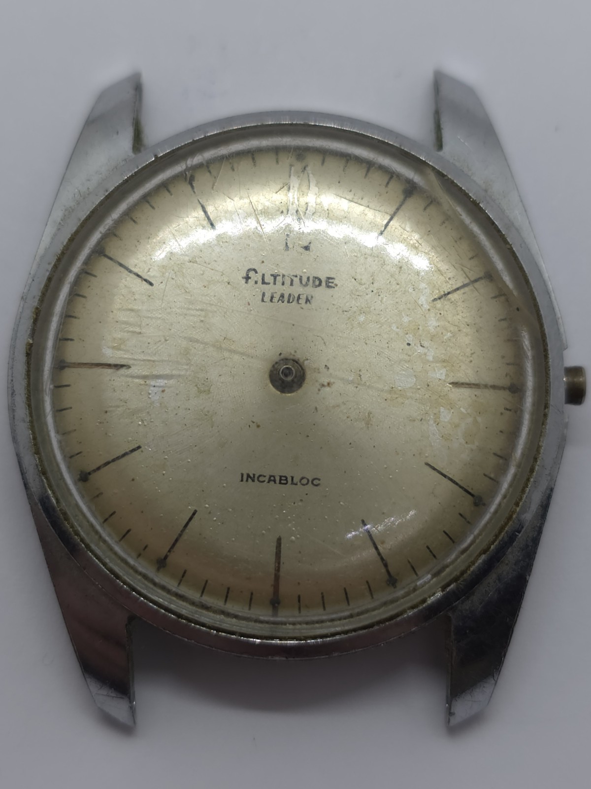 Vintage Altitude Leader Watch Cal. HP 60 Good Balance Main Spring Uhren Montre