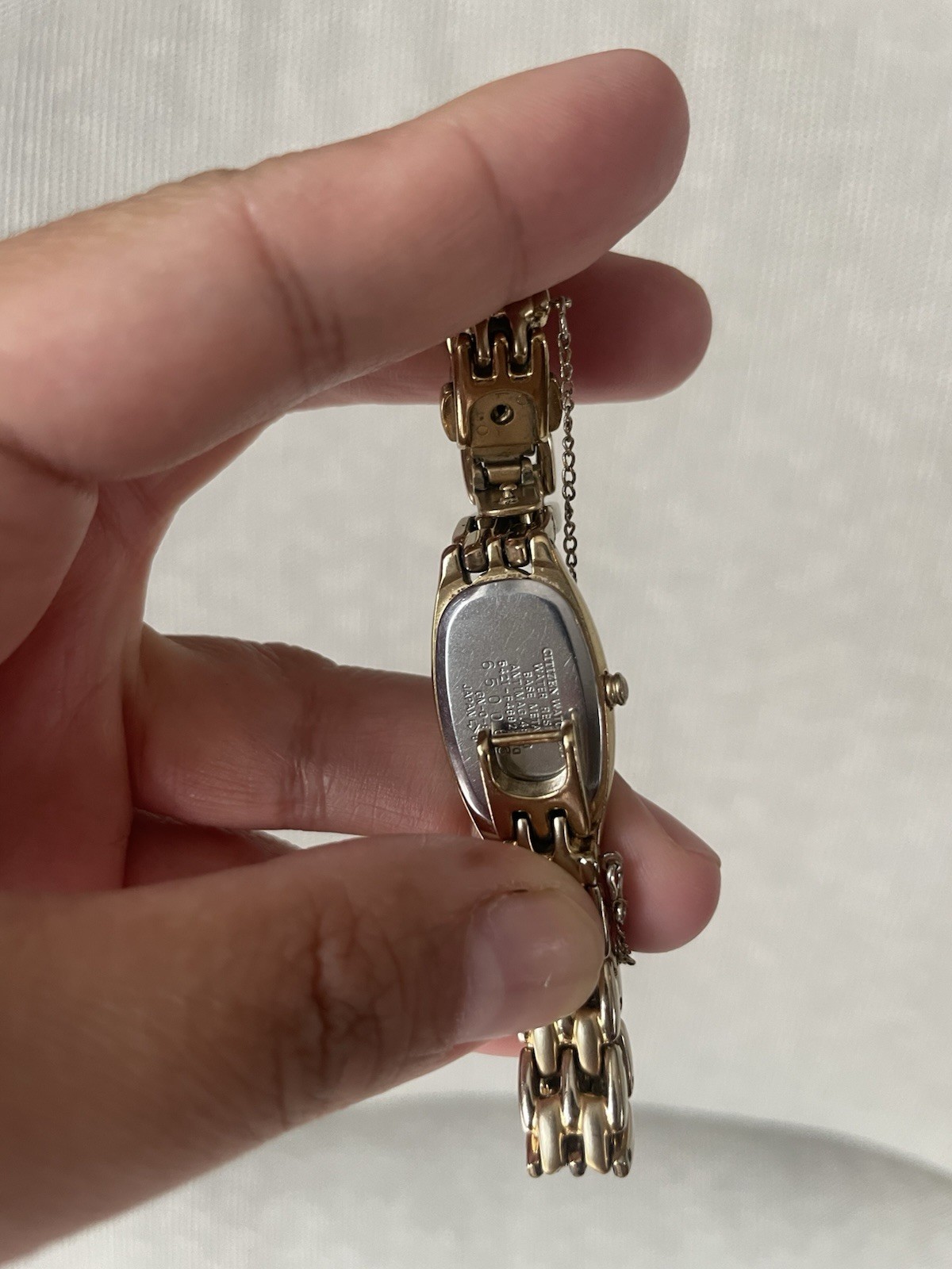 Citizen Opus 5421-F46924 Gold Oval Ladies Watch Vintage JAPAN