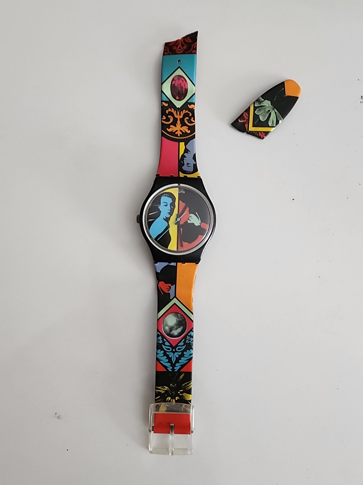 SWATCH WATCH AG 1988 “COLOURED LOVE” #755 SWISS ETA RARE