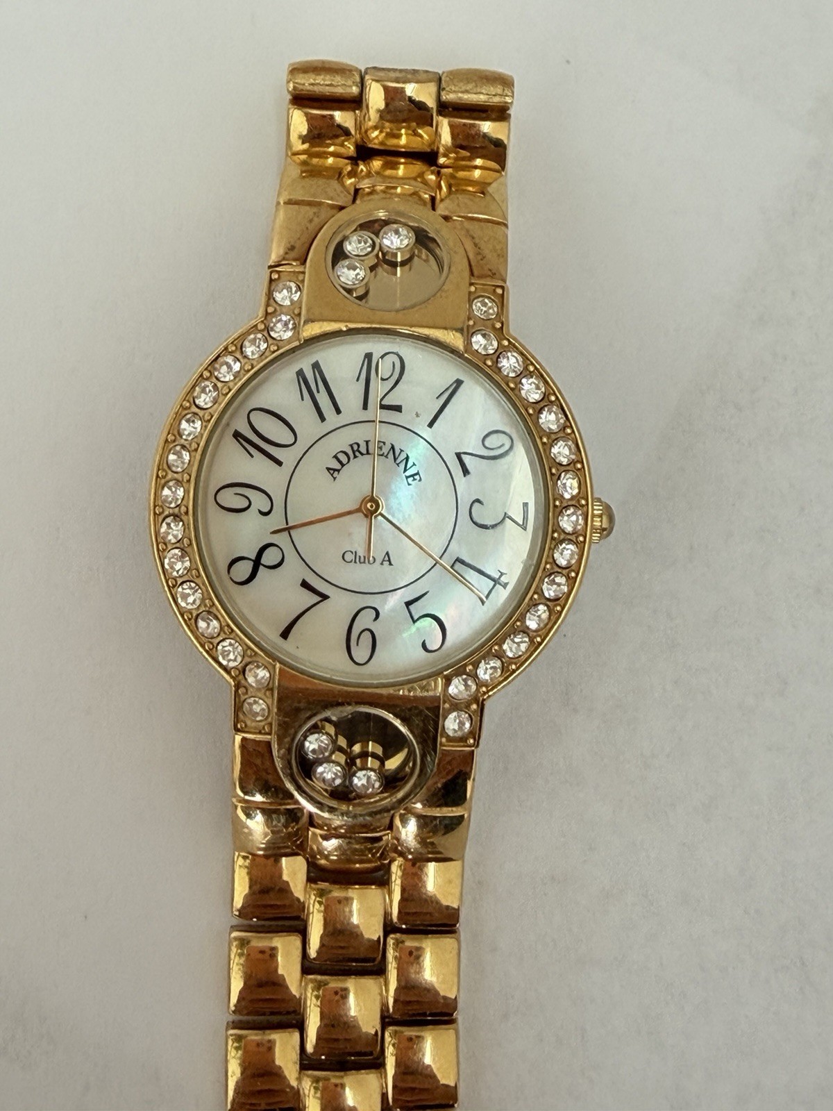ADRIENNE Club A ADR034 Quartz Analog Women’s Watch Excellent Condition B7