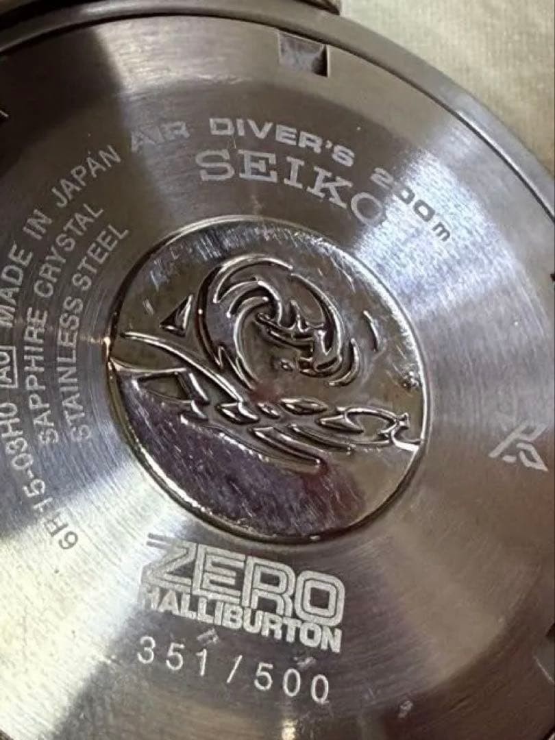 Seiko Prospex Diver Scuba Watch Limited Edition 500 From Japan
