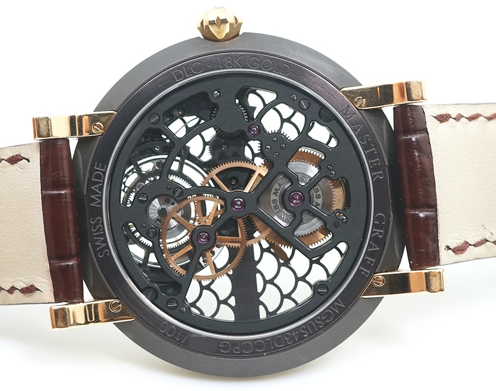 Graff MasterGraff Ultra Flat Icon Skeleton Tourbillon MGSU43DL Titanium