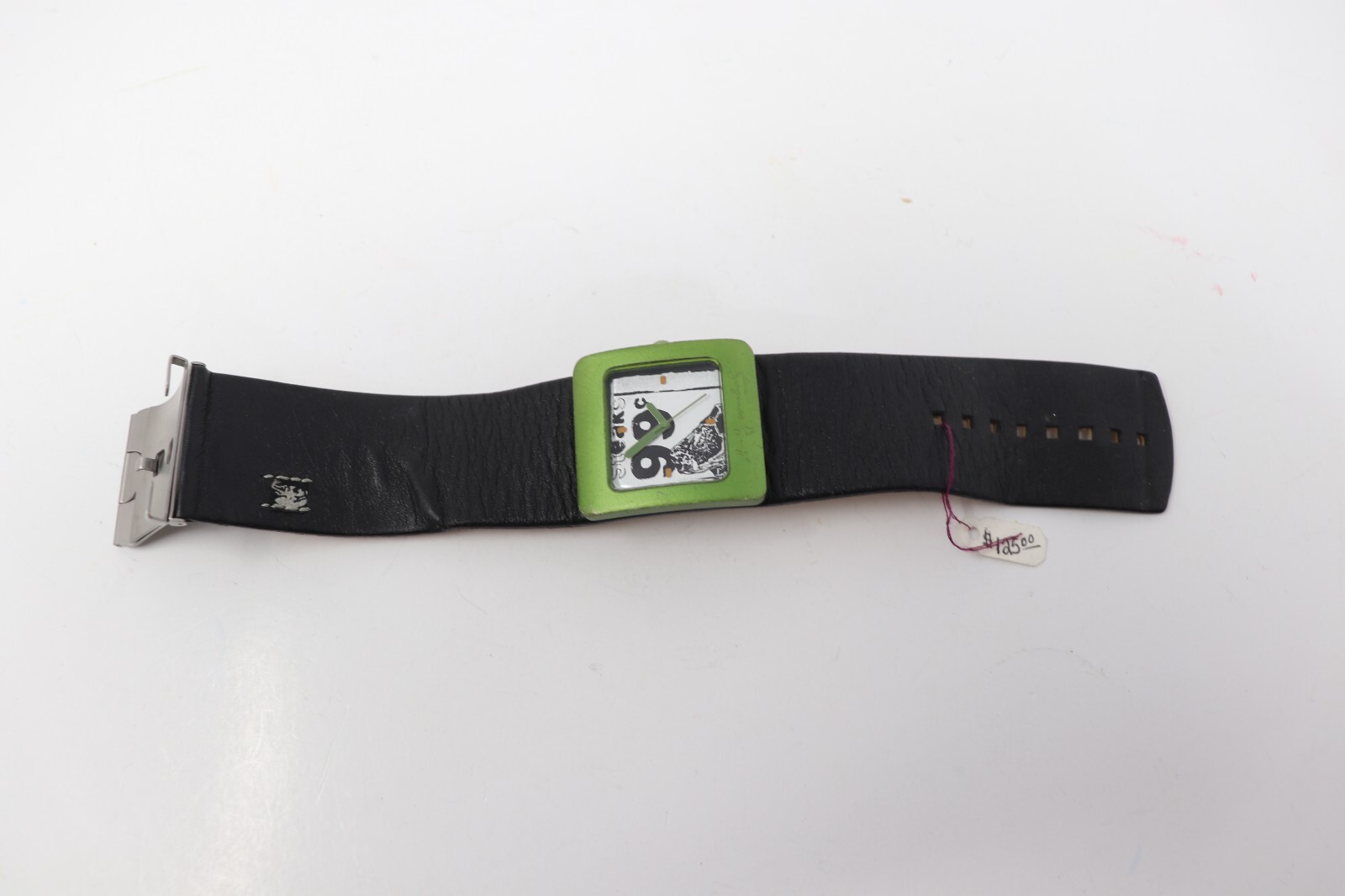 Rare Andy Warhol Pop Collection #15 Arm Watch Banana Steak 99 Cents Leather Art