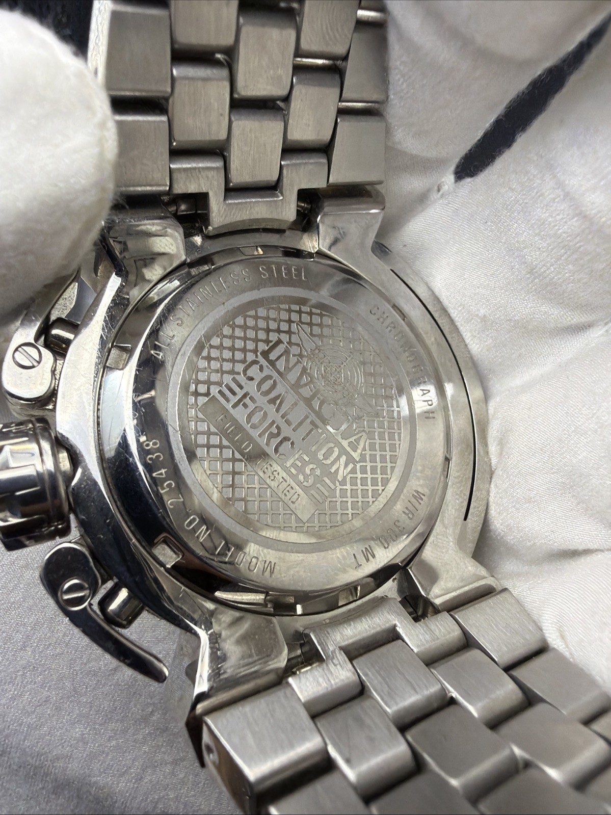 Invicta Coalition Forces Tinted Crystal X-Wing Chronograph 300M 25438 (read)