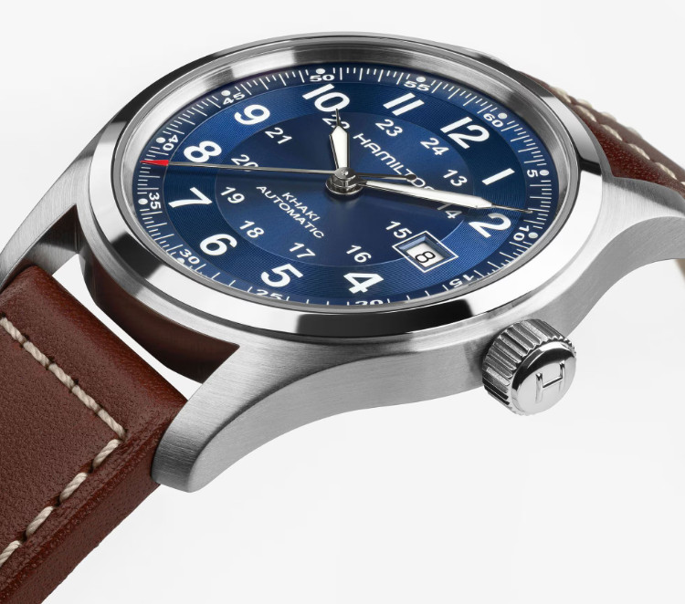 Hamilton Khaki Field Automatic Blue Dial 38mm Men’s Watch H70455540