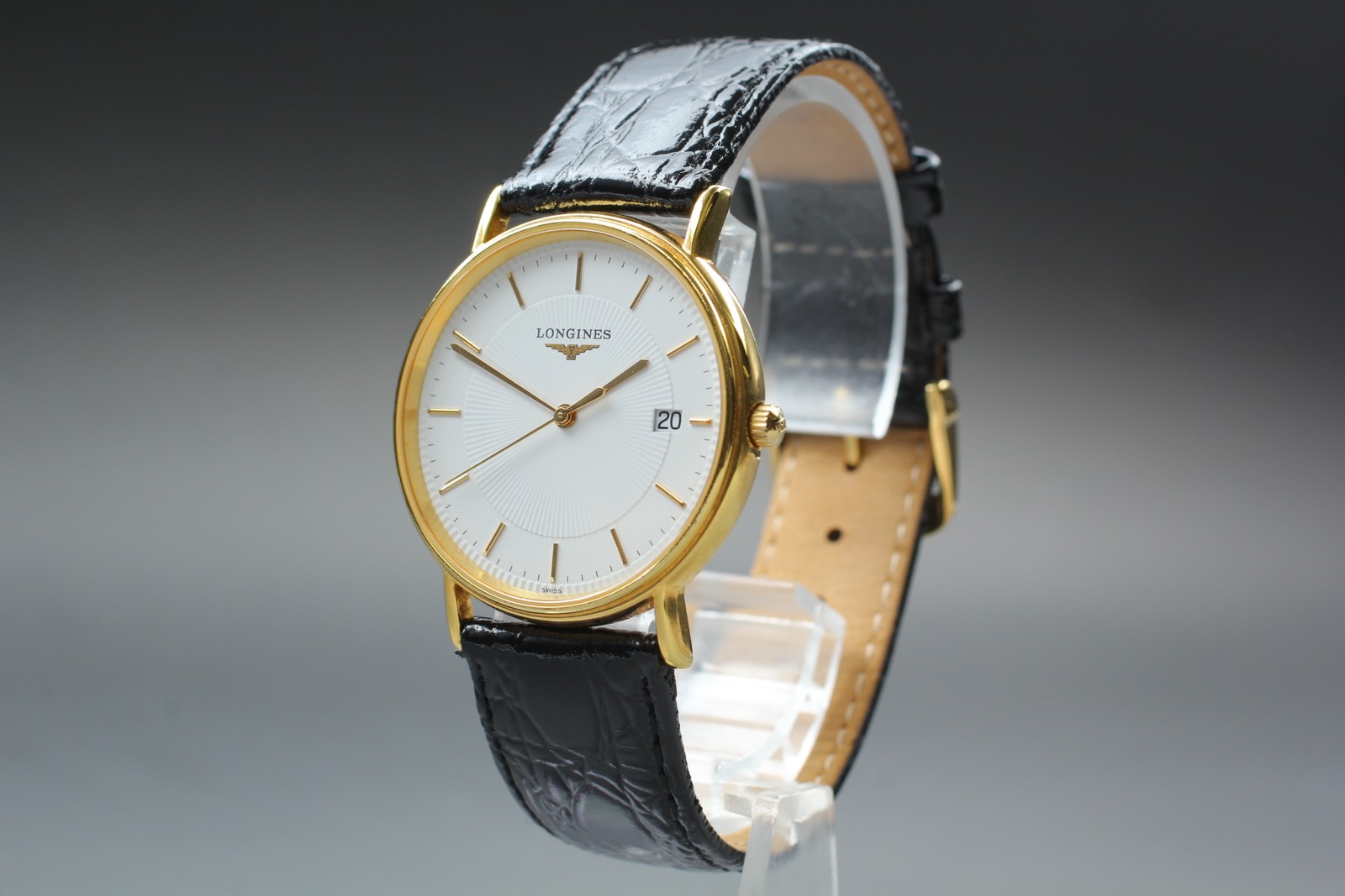 [N MINT] Longines Grand Classic L4.720.2 33mm White Dial Date Quartz Men’s Watch