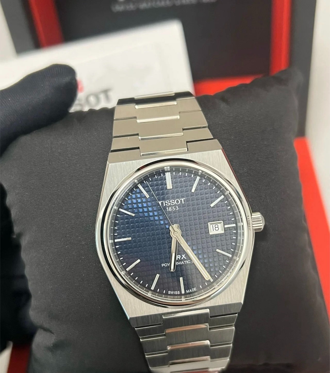 TISSOT PRX Powermatic 80 Automatic 40mm Blue Dial Men’s Watch Stainless Steel