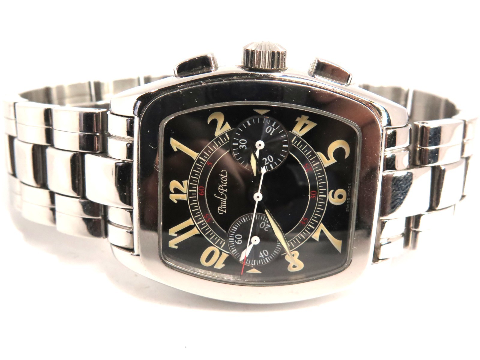 Paul Picot Firshire Manual-Wind Lemania 1872 Chronograph 34mm Ref. 4031