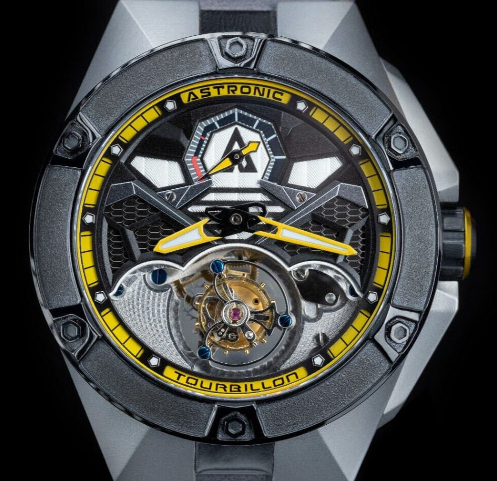 Astronic 3D Co-Axial Flying Nighthawk Tourbillon Watch
