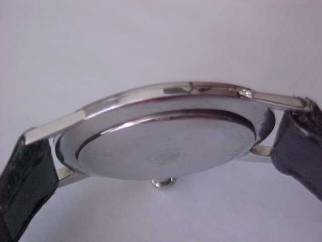 Classic Round Benrus Man’s Wrist Watch In Fine New Old Stock Condition