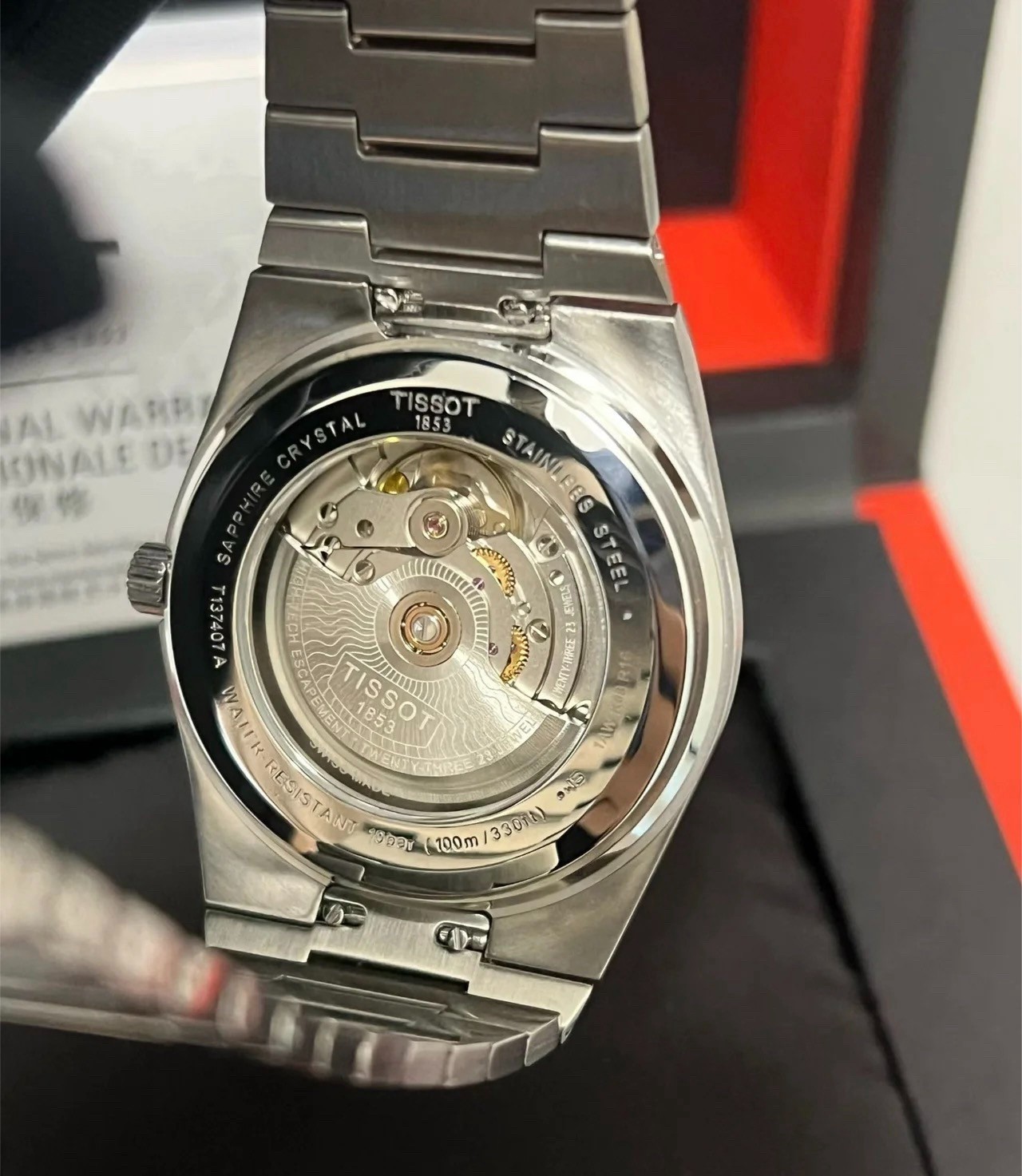 TISSOT PRX Powermatic 80 Automatic 40mm Blue Dial Men’s Watch Stainless Steel