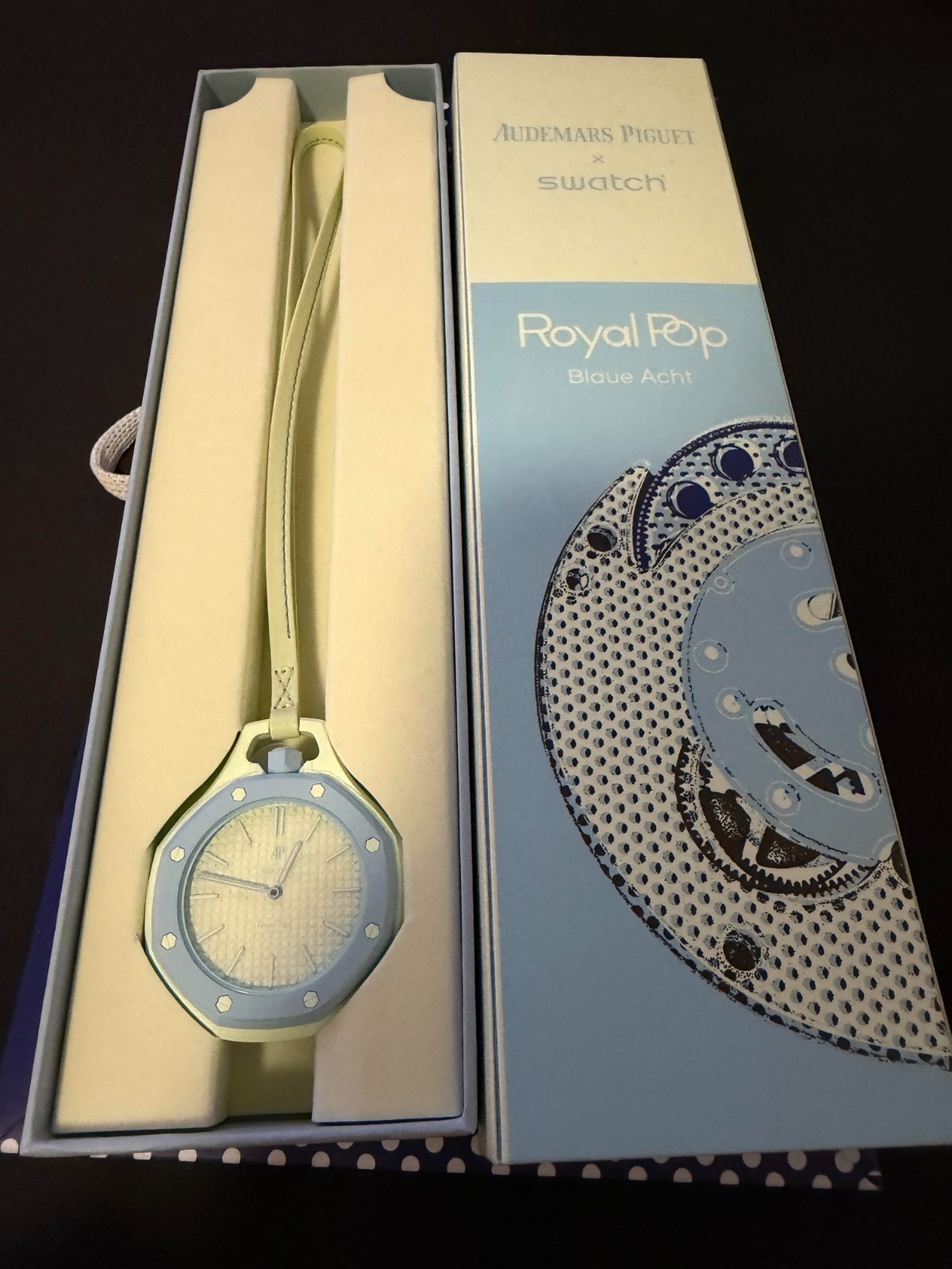 Swatch x AP – Blaue Acht – Brand New – FAST SHIP ✅📦