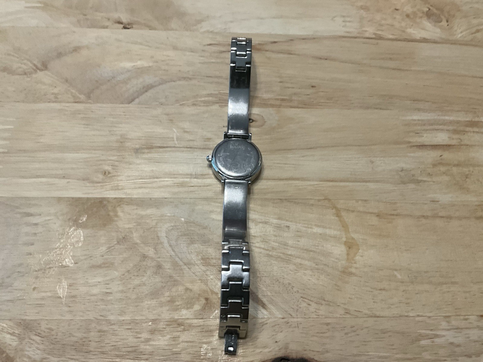 Bulova Ladies Dress Watch New Battery Installed 6” Band [See Description ]